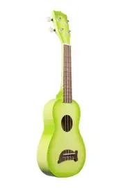 Kala Brand Music Co. Makala Dolphin, 4-String Ukulele, Green Apple Burst, Sop...