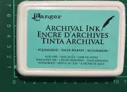 TIM HOLTZ RANGER ARCHIVAL PERMANENT WATERPROOF INK PAD ~AQUAMARINE
