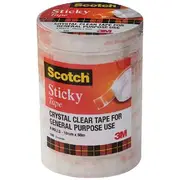Scotch Sticky Tape 18mm x 50m 8 Pack