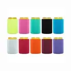 6Pcs Beer Can Cooler/ Sleeves Soft Insulated Reusable Holder Water Soda Bott FD