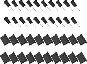 20 Pairs USB C Dust Plugs Set for Type C Charging Port and Earphone Jack, Silicone Anti-Dust Pluggy Caps Compatible with Samsung S10, Note, Pixel, One Plus,Latest 12”, 13” and 15” Mac Laptops
