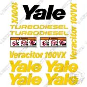 Fits Yale Veracitor 100VX Decal Kit Forklift - 7 YEAR OUTDOOR 3M VINYL!