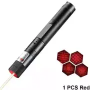 1 pc -USB Rechargeable Red Laser Pointer Pen 532nm Star Beam Light New