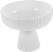 AUTSUPPL Nordic Style Ceramic Dessert Cup Elegant Ice Cream Bowl for Pudding Fruits and Salads Versatile Use for Home Dining and Entertaining Easy to Clean and Stackable
