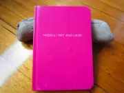 ARCHIE GRAND SMALL JOURNAL NOTEBOOK DIARY PLAIN HARDCOVER MODELS HOT PINK