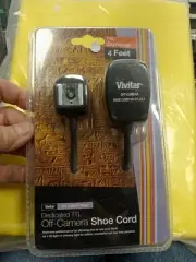 Vivitar Dedicated TTL Off-Camera Shoe Cord Fits Canon 4 Feet VIV-FC-CAN New Pkg