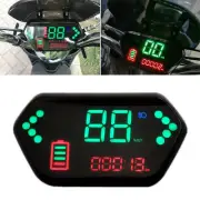 36-72V Electric Bicycle LCD Display w/Speedometer Odometer Turn Signal Indicator