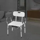 Shower Chair Bathroom Chair Bathtub Stool with Anti Skid Rubber Feet for