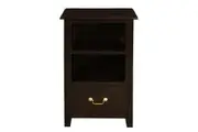 CT Tasmania Solid Timber 1 Drawer Lamp Table