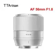 TTArtisan 56mm F1.8 Auto Focus APS-C Large Aperture Lens for Sony E-mount Camera