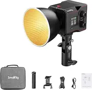 SMALLRIG RC 60B COB Video Light with Built-in 3400mAh Battery & Type-C PD Fast Charging, Handheld Bicolor LED Video Light for Shooting on The Move, Continuous Output Light with 9 Light Effects - 4376