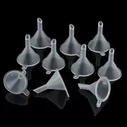 50pcs/Pack Mini Plastic Filling Funnel For Atomizers Perfume Diffuser Bottle