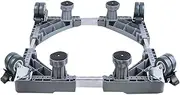 Jdeijfev Washing Machine Stand Adjustable Refrigerator Raised Base Mobile Roller Bracket Wheel Bathroom Kitchen Accessories
