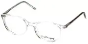 Calabria Ernest 4677 Round Reading Glasses +7.00 Crystal Clear Men Women