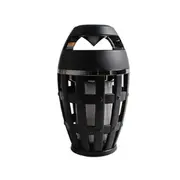 Wireless Bluetooth Speaker Led Flame Light Night Lamp Stereo Player With Flickers Warm White Light