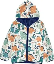 [Caihoyu] Big Girls Jackets With Sherpa Lining Neutral Baby Girl Clothes Children Coats For Toddler Boys