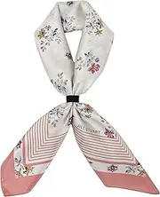 [ＪＩＬＬ ＳＴＵＡＲＴ] 60109002 Scarf, Silk Print Petite Scarf, Women's, Small Floral Print