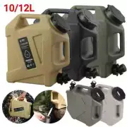 10/12L Outdoor Water Bucket Large-Capacity Portable Camping Water Bag Container