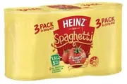 Heinz Tomato & Cheese Spaghetti Pack 3 300gm