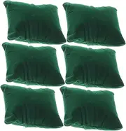 ROMISBABA 10Pcs Watch Pillows Soft Bangle Cushions for Jewelry Display Organizer for Bracelets Watches Versatile Use for Jewelry Storage Jewelry Holders Dark