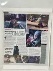 Devil May Cry 3 Dante’s Awakening video game Review Magazine print ad wall art