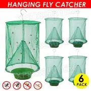 Hanging Fly Catcher Fly Trap Insect Killer Reusable Net Cage Trap Ranch Pest