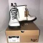 Doc Martens *NEW *size 10 1460 8 Eye Luana White AirWair AW004 Women’s w/ box