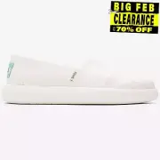 Toms Alpargata Mallow Womens Casual Fashion Summer Slip On Shoes White