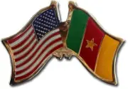 Wholesale Pack of 50 USA American Cameroon Friendship Flag Hat Cap lapel Pin