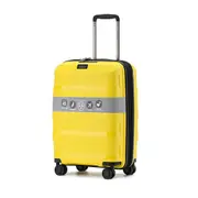 Tosca Comet PP 20" Travel Hard Case Suitcase Luggage 55x40x25cm - Yellow
