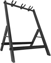 yuksok Guitar Display Stand Guitar Organizer Space Saving Adjustable Multiple Guitars Stand for Musical Instrument Store Home Studio, Small