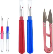 Seam Ripper and Thread Remover Kit 2 Big and 2 Small Handy Stitch Ripper