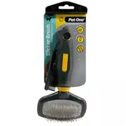 Medium Dog Slicker Brush for Dog Breeds with Heavy Shedding Hair (Pet One)