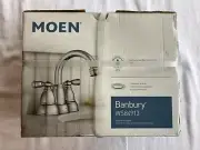 Moen WS84913 Banbury 1.2 GPM Bathroom Faucet w/ Pop-Up Drain, Chrome