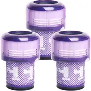 FOHOA 3 Pack Replacement Filter for Dyson V15 V11 # 970013-02