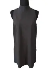 NWT ATHLETA Interstellar Bike Tunic XS Extra Small Black Work Travel Mini Dress
