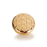 Estee Lauder Golden Peacock Perfecting Pressed Powder Compact #02 Light / Medium