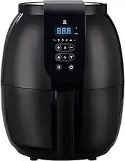 [Kitchen Couture] Air Fryer 3.5 Litre Digital | Rapid Air Circulation | 30-Minute Timer |6 Preset Modes |1300W| Black