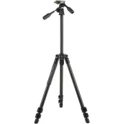 Slik PRO AL-523HD II Tripod with SH-737HD 3-Way Pan Head