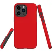 For iPhone 14 Pro Max Case Tough Protective Cover, Red