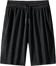 [newhsy] Men's Quick Dry Sport Shorts Breathable Mesh Gym Shorts with Pockets Gym Running Shorts for Men Workout Activewear
