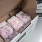 12x Paper Soap Boxes (100 Sheets) Rose & Lavender | Eco Travel Hand Wash | Free