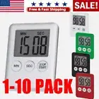 Large LCD Digital Kitchen Cooking Timer Count-Down Up Clock Loud Alarm Magnetic