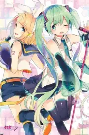 Trends International Hatsune Miku-Duo Wall Poster, 22.37" x 34.00", Unframed