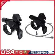 MTB Bike Suspension Fork Lockout Wire Control Lever Switch for 22.2mm Handlebar