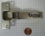 HETTICH ET950-T22-EH CONCEALED HINGE, 35mm DIAMETER, OVERLAY, SELF-CLOSING