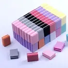 Colorful Sponge Nail Sanding Buffer Nail Polish Mini Nail File Polishing block