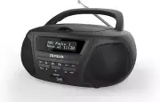 Cd/Dab/Fm/Bluetooth/Usb Boombox Stereo with Handle, Black
