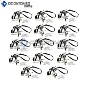 14 Pcs Equine Dental Speculum Horse Mouth Gag Stainless Steel Leather McPherson