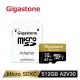 (聊聊享優惠) Gigastone microSDXC UHS-I U3 A2(V30) 512G記憶卡(附轉卡) (台灣本島免運費)
